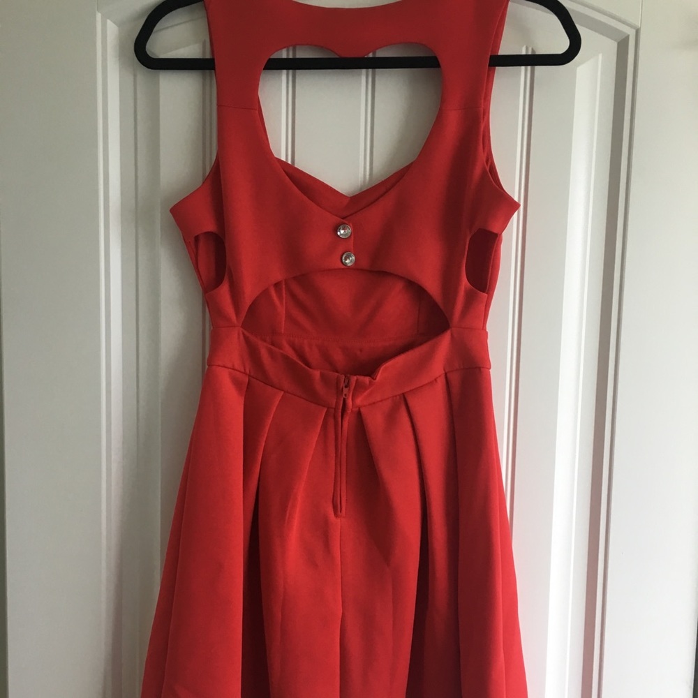 Valentine’s Day Red Heart Dress